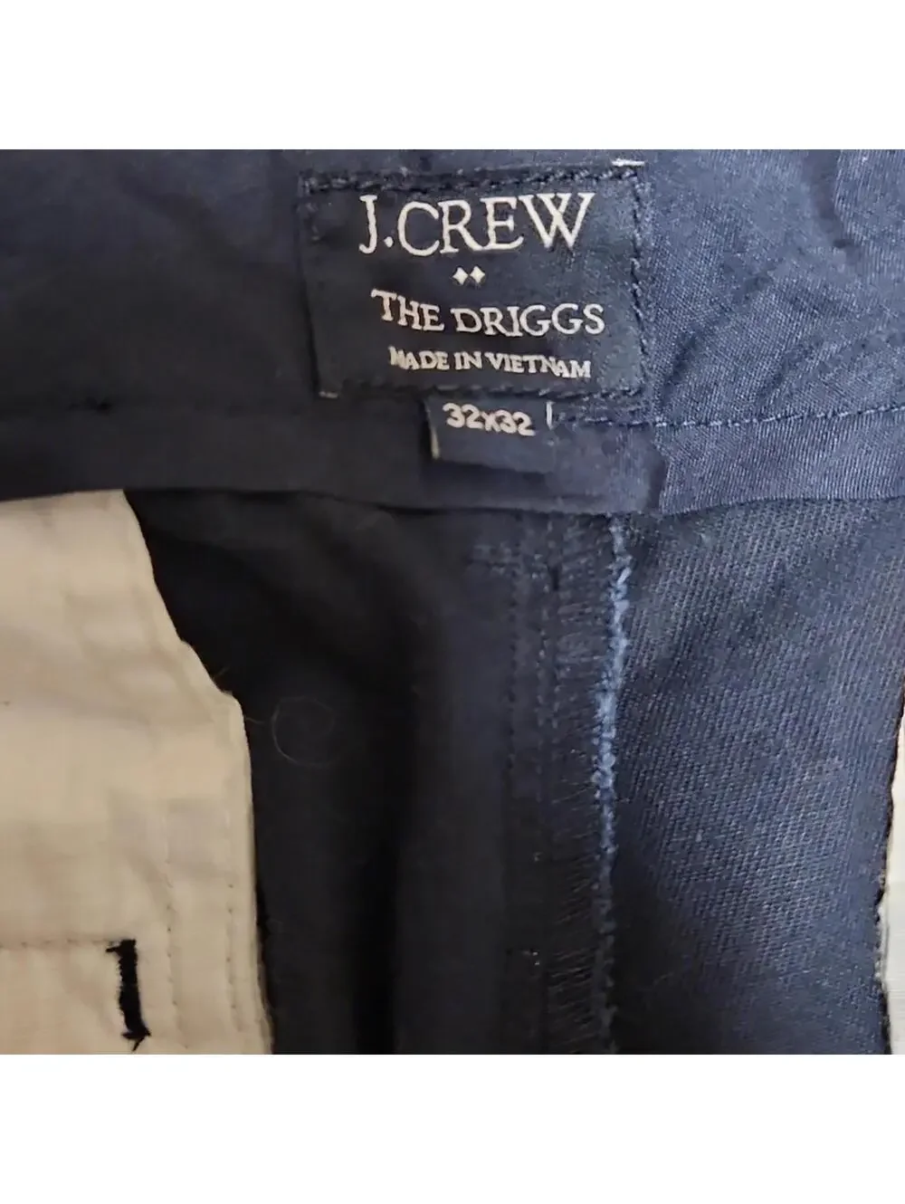 CL - J. Crew | The Driggs | Men's Deep Blue Chinos | 32x32